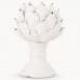 Birkdale White Artichoke Candleholder